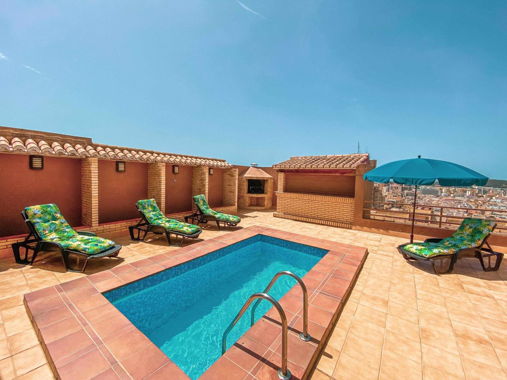 Nuevo Atico Con Piscina Privada Y Vistas Al Mar Apartment ฟูเอนฮิโรลา ภายนอก รูปภาพ